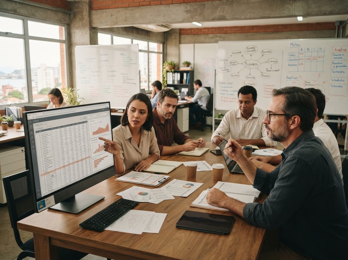 Firme Provecharia, equipo de análisis de datos revisando protocolos de seguridad e infraestructura